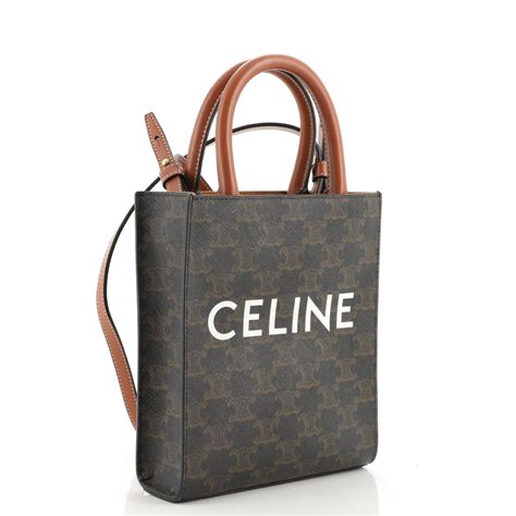 celine vertical cabas tote mini|Celine shoulder luggage tote price.